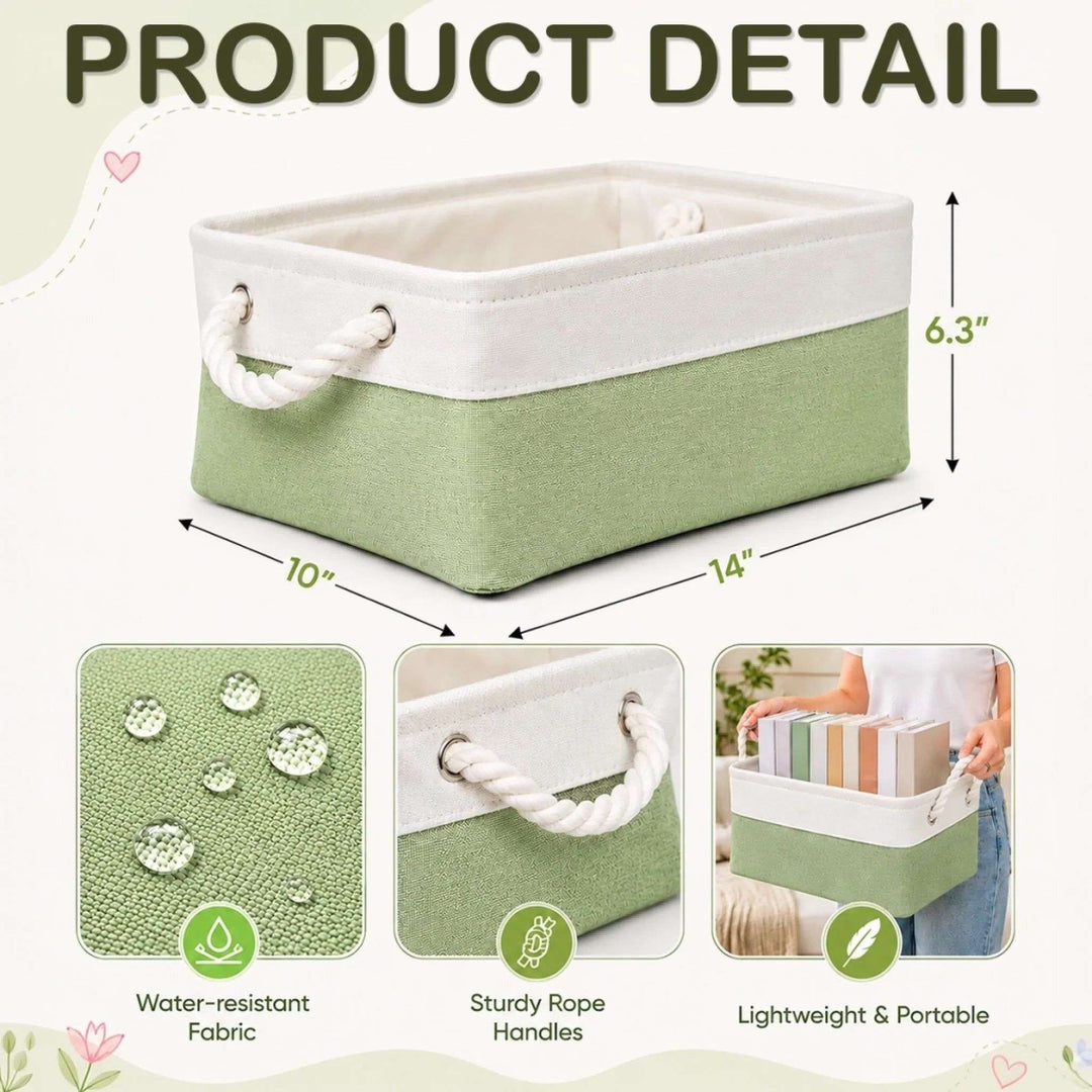 Personalized Squishy Storage Basket – Custom Name Toy Organizer for Kids
