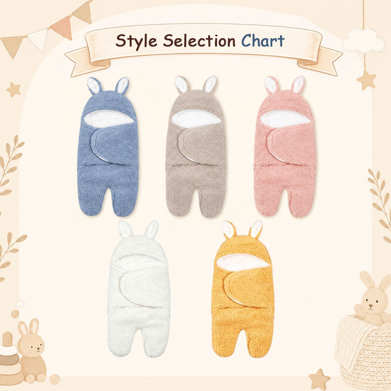 Bunny Baby Swaddle - Custom Embroidered Sleep Saver
