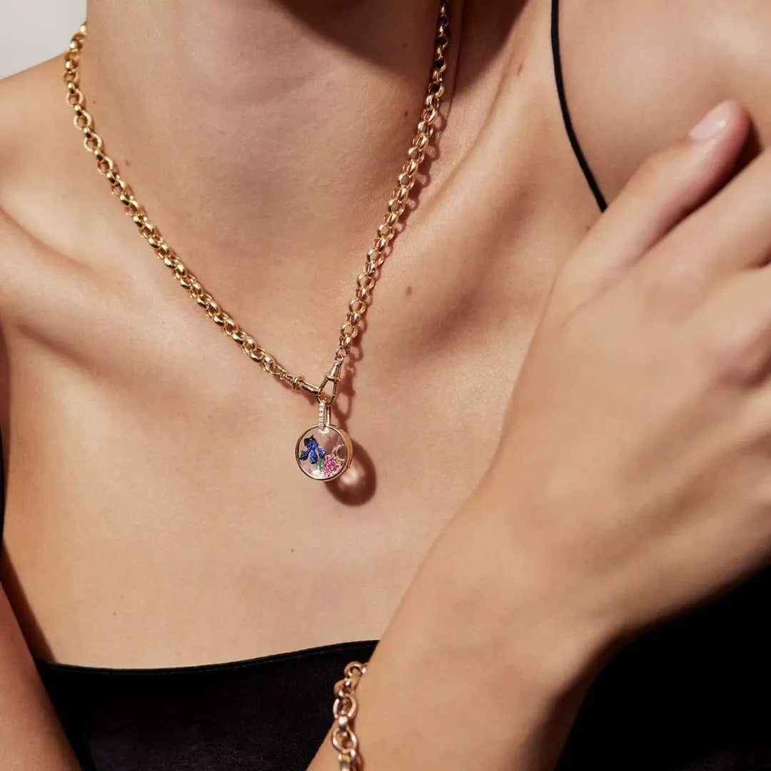 Personalized Charm Necklace – Create Your Own Meaningful Story Jewelry