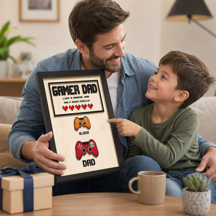 Personalized Father’s Day Wooden Keepsake – A Timeless Gift for Dad