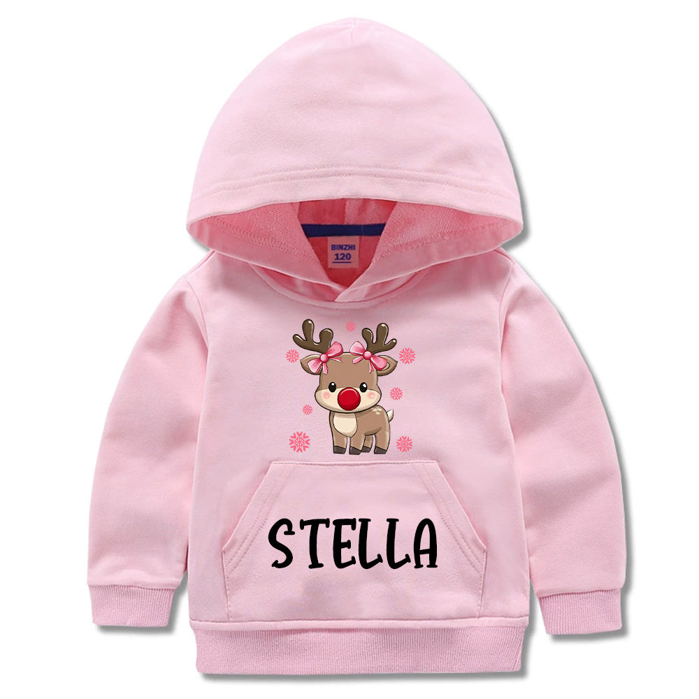 Personalized Kids Lovely Christmas Hoodie