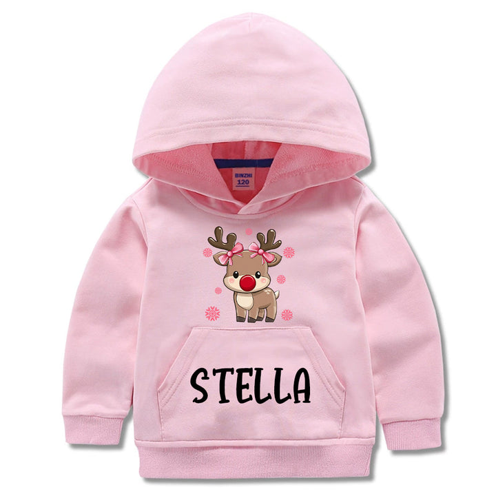 Personalized Kids Lovely Christmas Hoodie