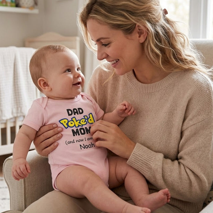 Personalized Baby Onesie – Funny Newborn Gift