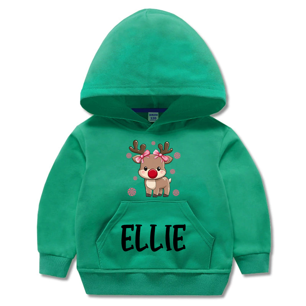 Personalized Kids Lovely Christmas Hoodie