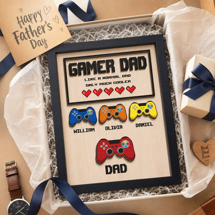 Personalized Father’s Day Wooden Keepsake – A Timeless Gift for Dad