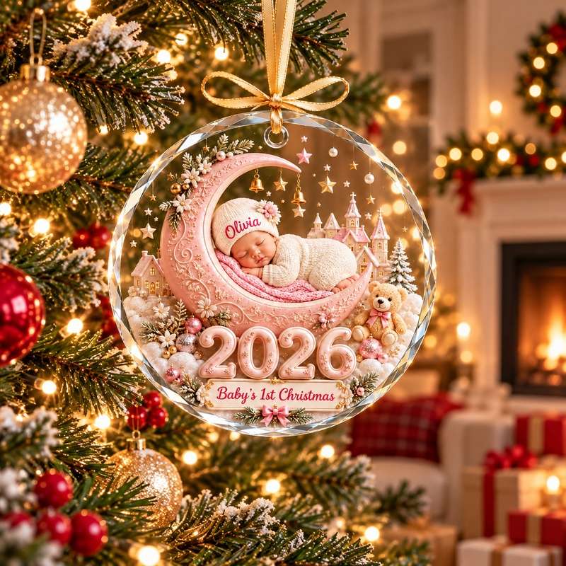 Christmas tree scene