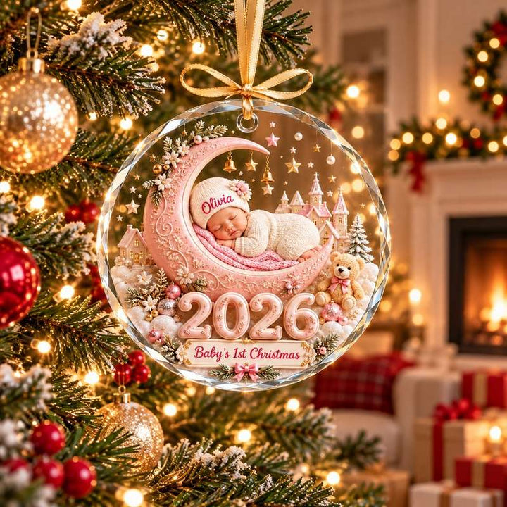 Christmas tree scene