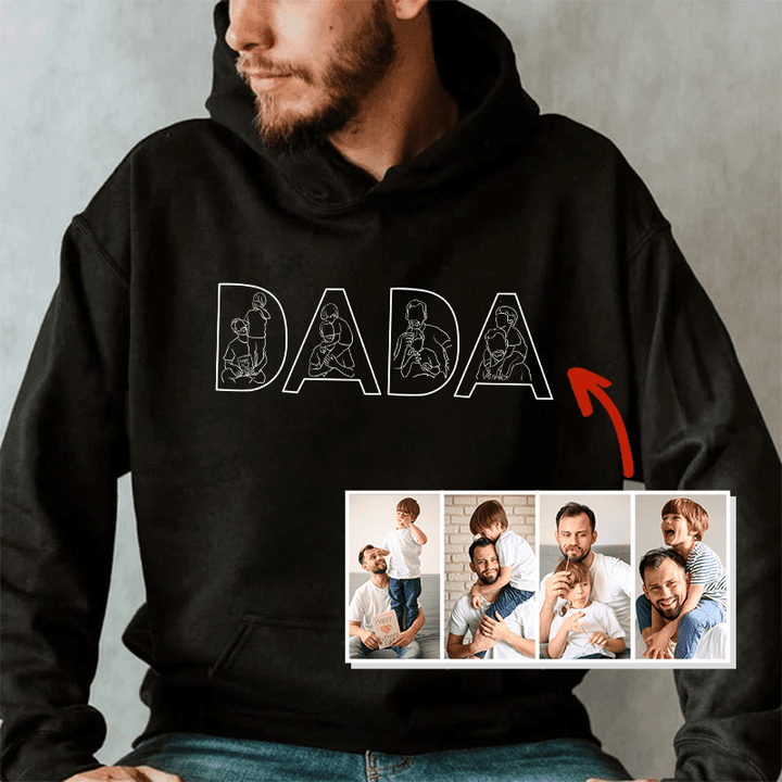 Best Dad Ever -Embroidered Sweatshirt For Father's Day - Gifts for Dad, Papa, Daddy and Grandpa - Canvasgiftco