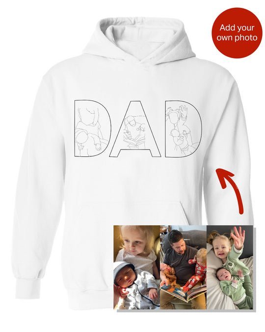 Best Dad Ever -Embroidered Sweatshirt For Father's Day - Gifts for Dad, Papa, Daddy and Grandpa - Canvasgiftco