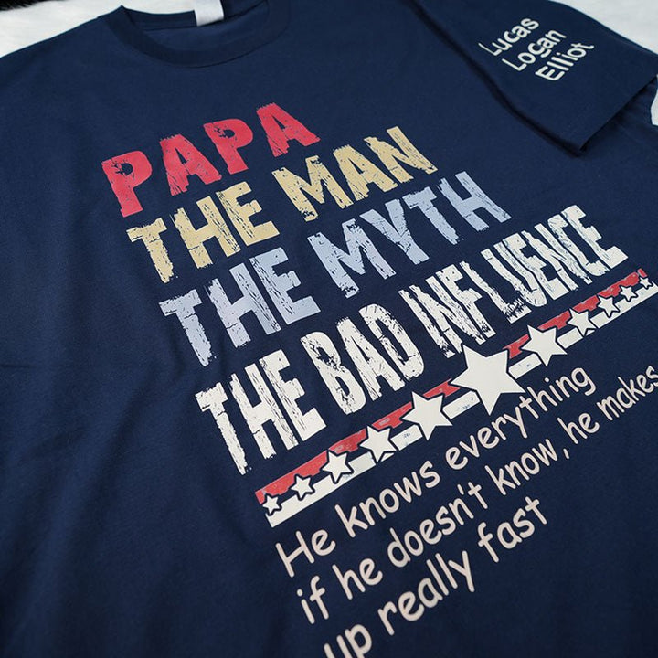 Best Father's Day Gift For Dad & Grandpa T-Shirt - Canvasgiftco