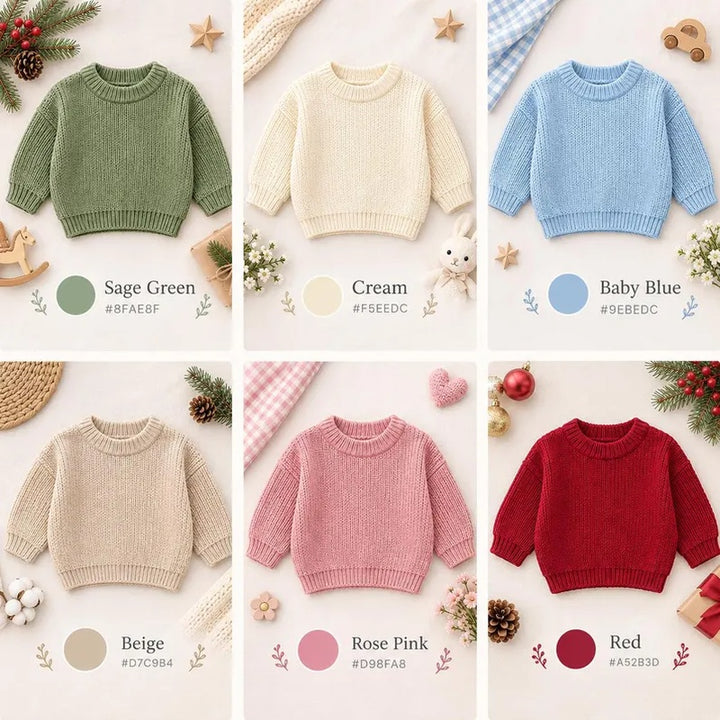Personalized baby Christmas sweater 8
