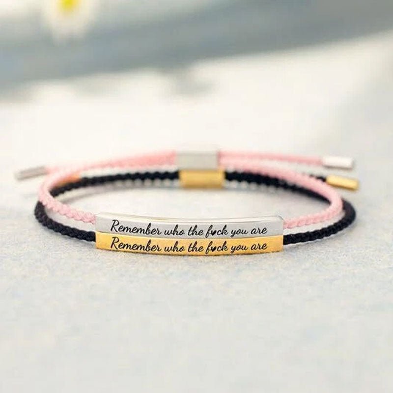 Custom Bracelet Hand - woven Adjustable Bracelet Strap - Canvasgiftco