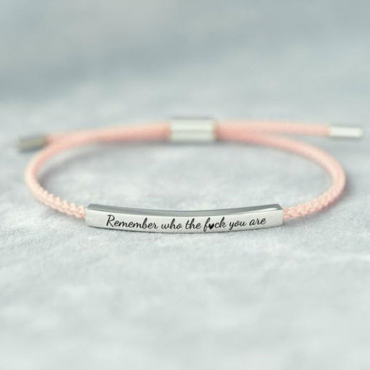 Custom Bracelet Hand - woven Adjustable Bracelet Strap - Canvasgiftco
