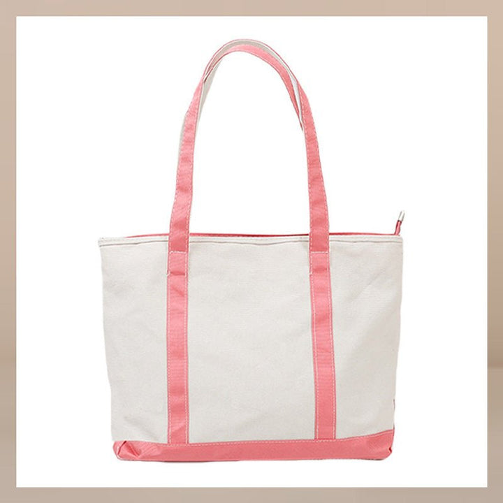 Custom Name Canvas Tote Bag - Canvasgiftco