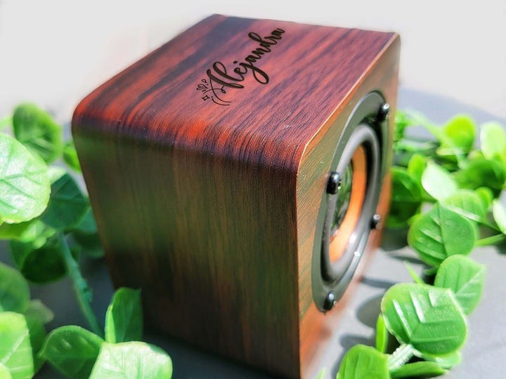 Custom Wood Grain Speaker - Canvasgiftco