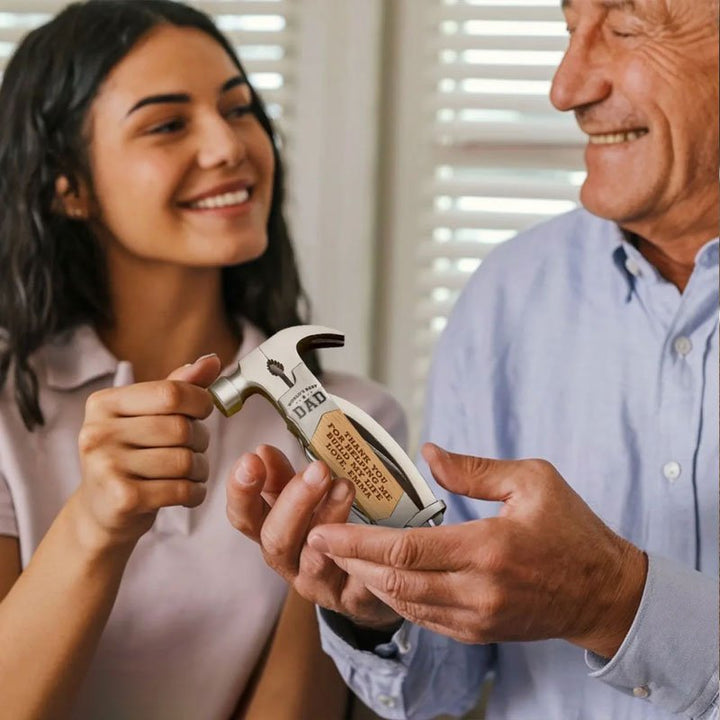 Customized Family Personalized Multi-Function Hammer - Father's Day Gift for Dad and Grandpa - Canvasgiftco