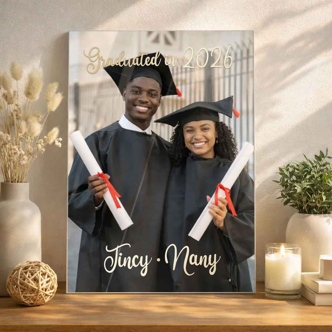 Customized Graduation Photo Acrylic Plaque - Canvasgiftco