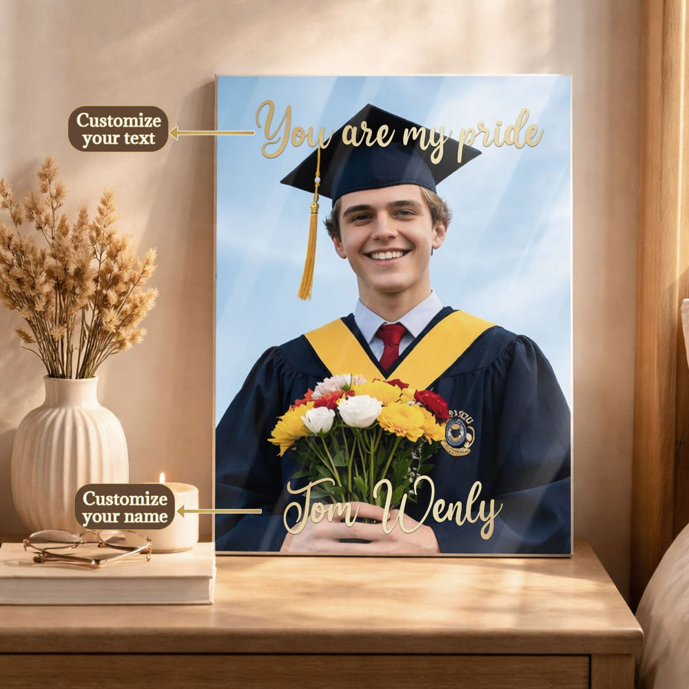 Customized Graduation Photo Acrylic Plaque - Canvasgiftco