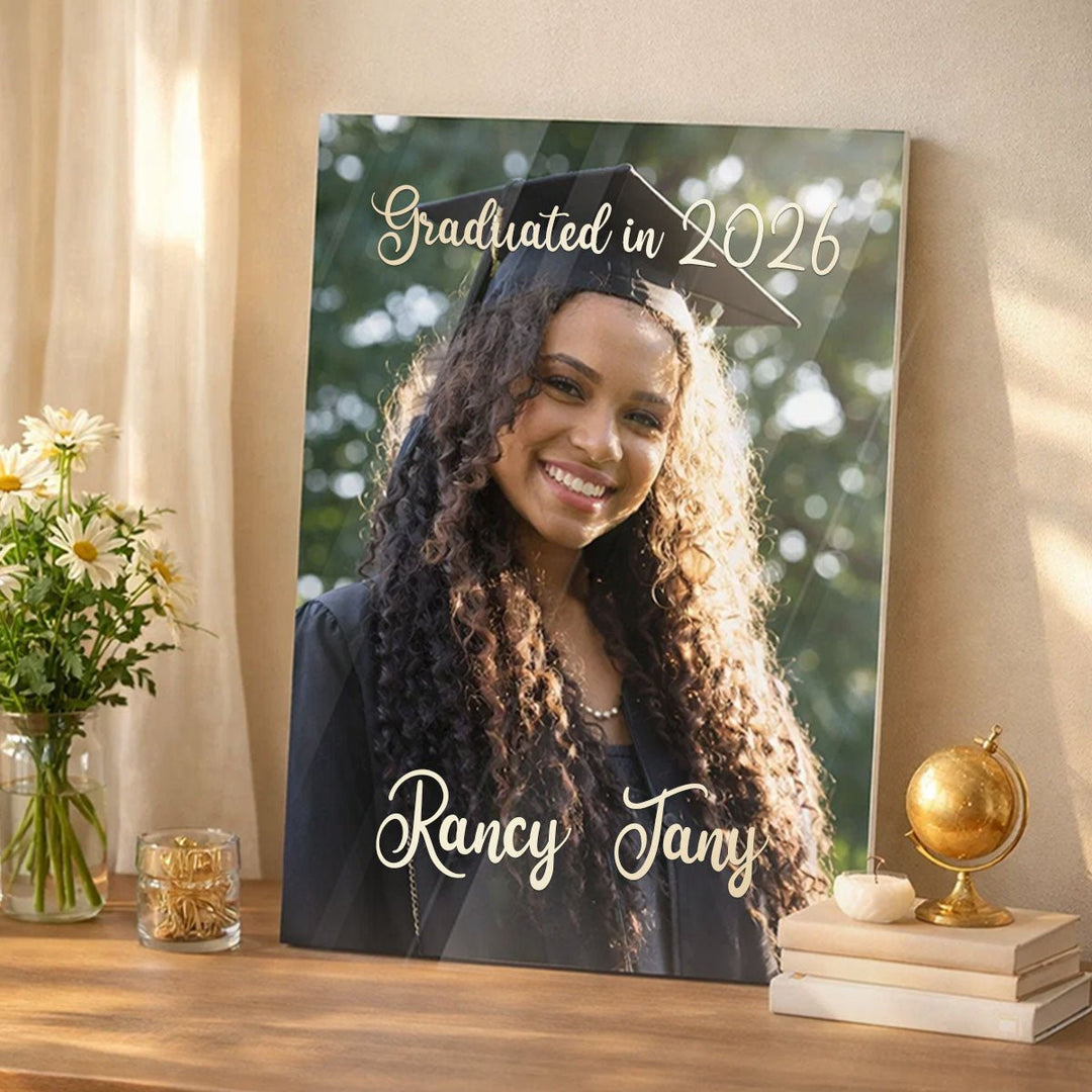 Customized Graduation Photo Acrylic Plaque - Canvasgiftco