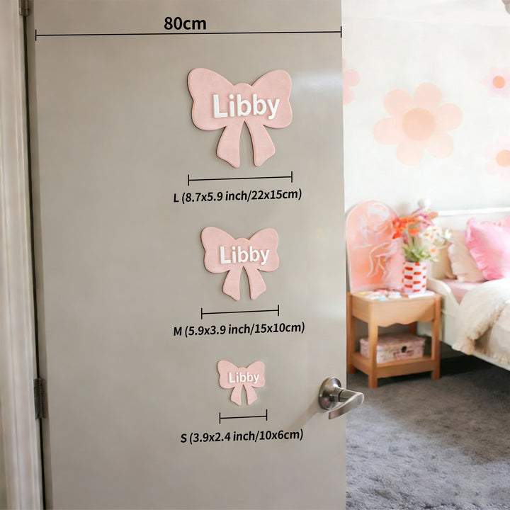 Personalized Kid's Bedroom Decoration Door Sign