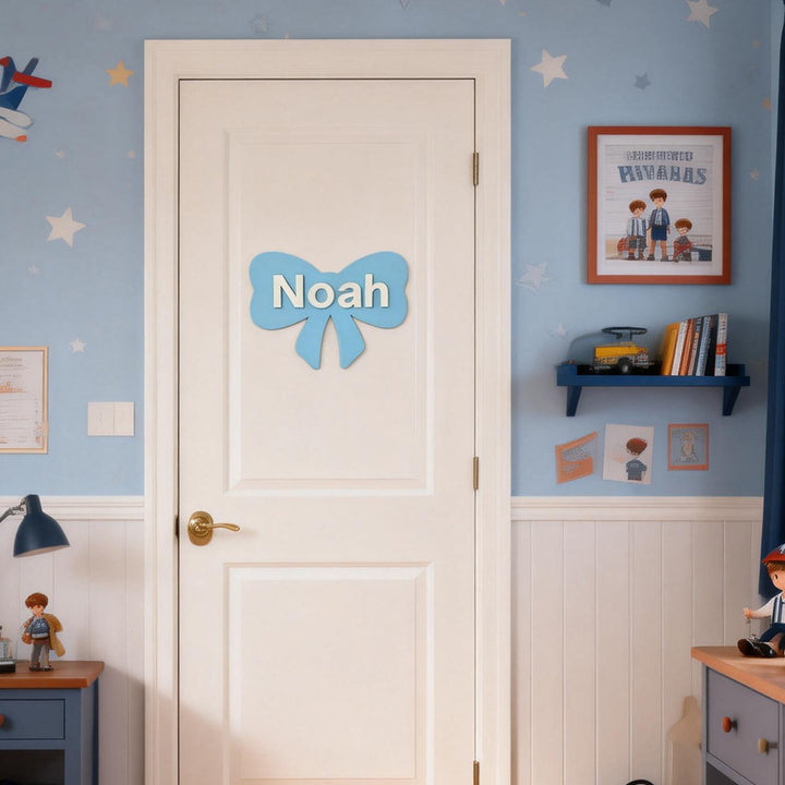 Personalized Kid's Bedroom Decoration Door Sign