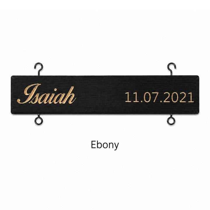 Add-On Name Slat for Grandkids Hanging Sign | 2024 Engraved Version