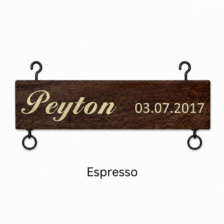 Add-On Name Slat for Grandkids Hanging Sign | Printed Version