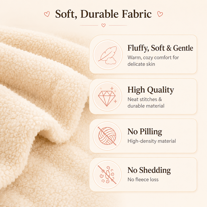 Bunny Baby Swaddle - Custom Embroidered Sleep Saver