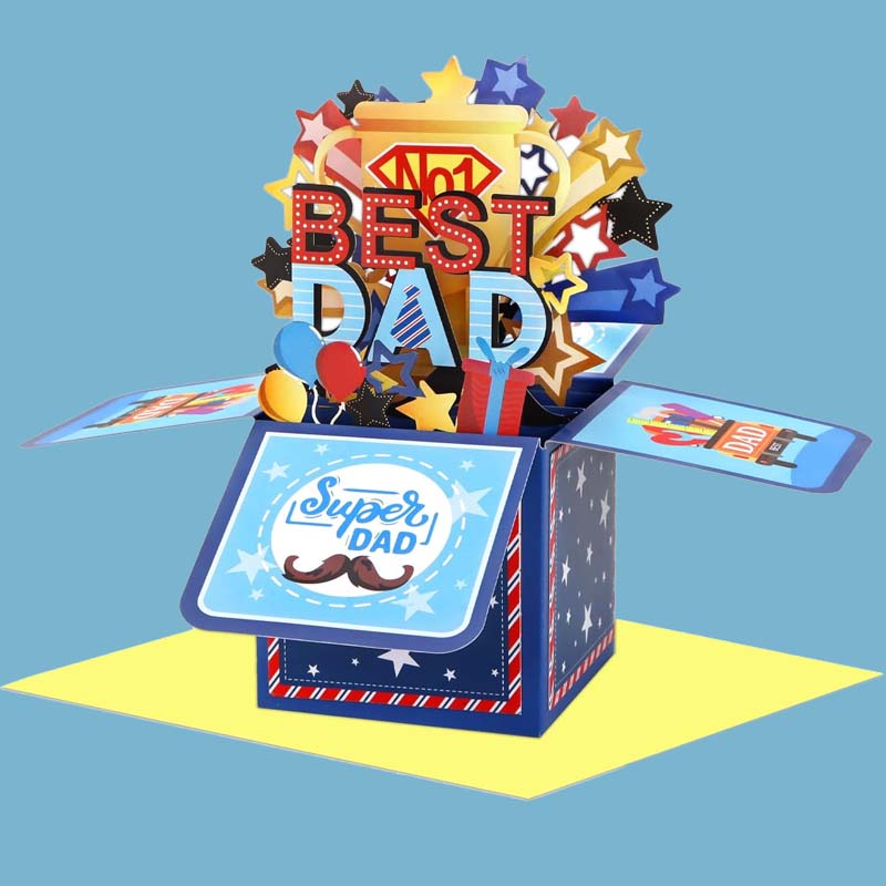 Father's Day Creative Greeting Card Memorial Gift - Canvasgiftco