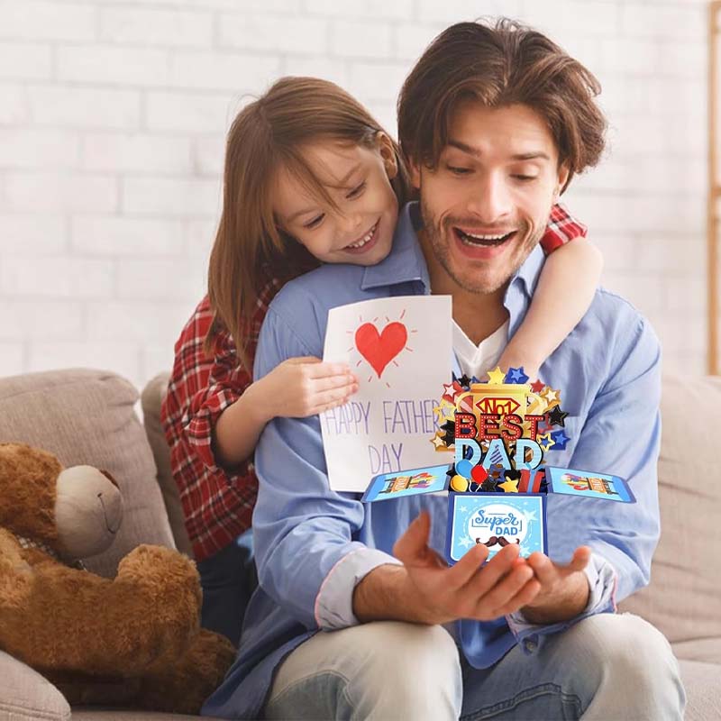Father's Day Creative Greeting Card Memorial Gift - Canvasgiftco