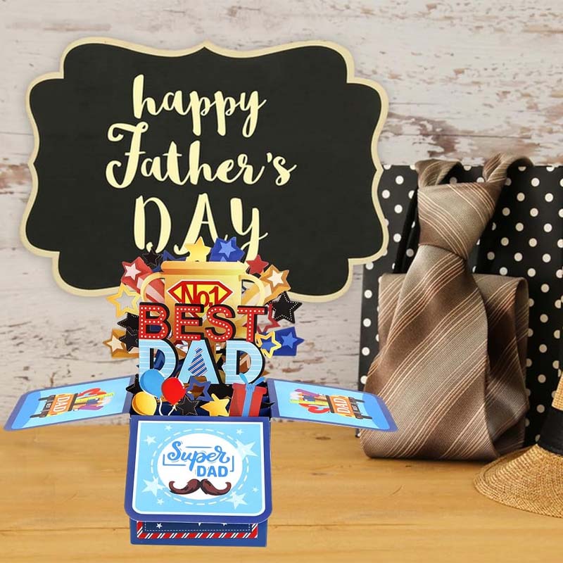 Father's Day Creative Greeting Card Memorial Gift - Canvasgiftco
