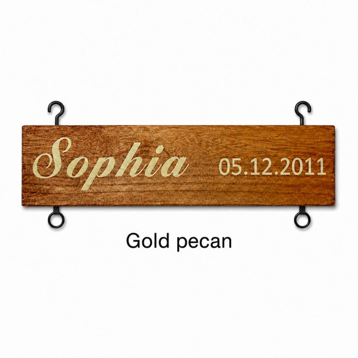 Add-On Name Slat for Grandkids Hanging Sign | Printed Version