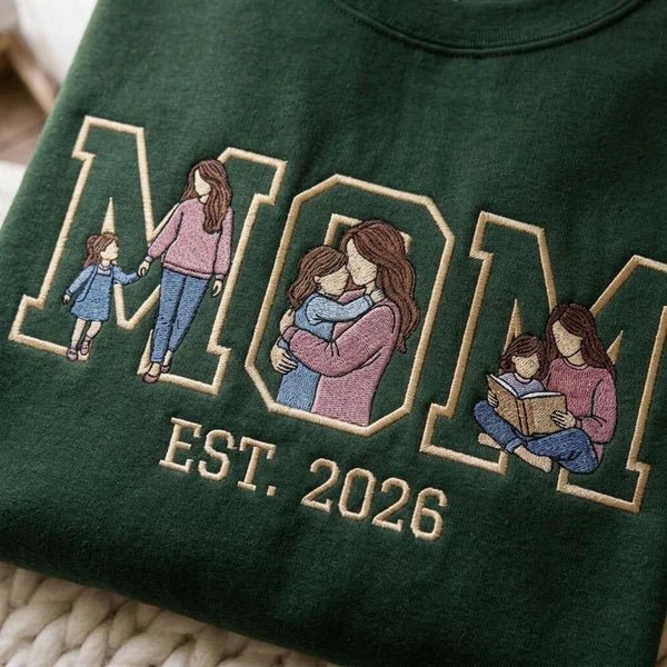 hing - the perfect gift for mom. "Wearable Memories" Custom Embroidered Photo Clothing - Canvasgiftco