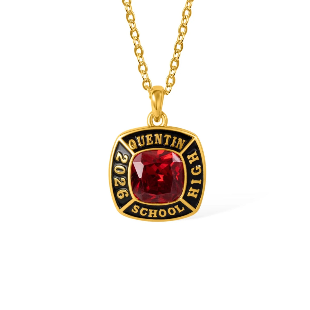 🎓 Personalized Birthstone Graduation Necklace Class of 2026 – A Moment That Lasts Forever - Canvasgiftco
