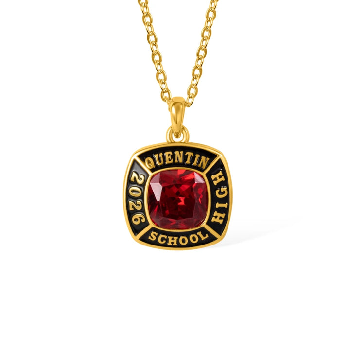 🎓 Personalized Birthstone Graduation Necklace Class of 2026 – A Moment That Lasts Forever - Canvasgiftco