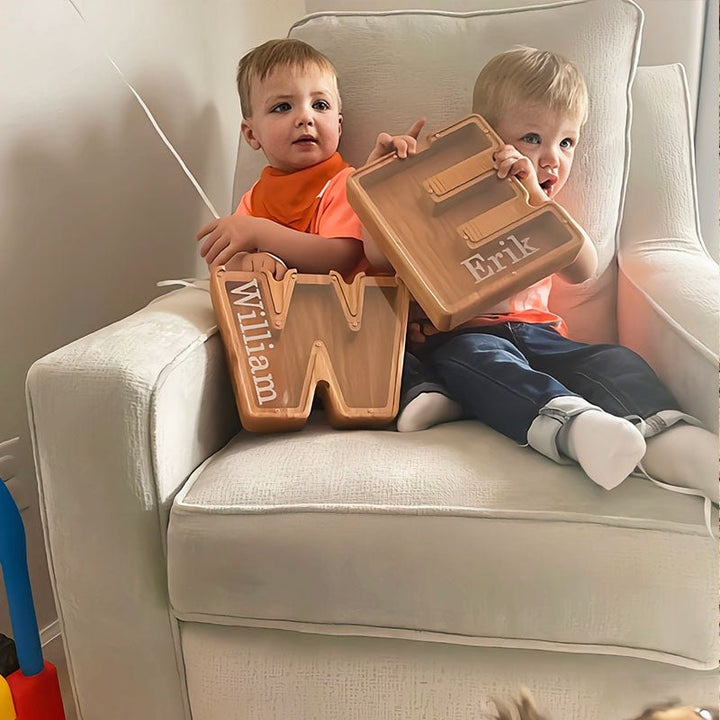 Personalized Boys/Girls Piggy Bank - Wood Gift For Kids - Canvasgiftco
