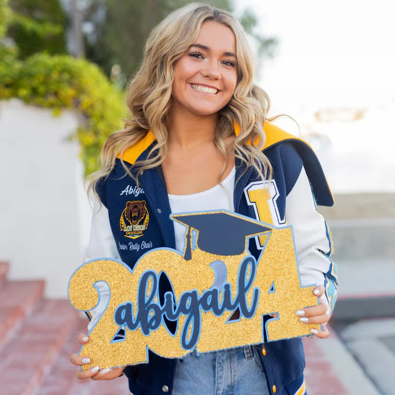 Personalized Deluxe Graduation Sign - Canvasgiftco
