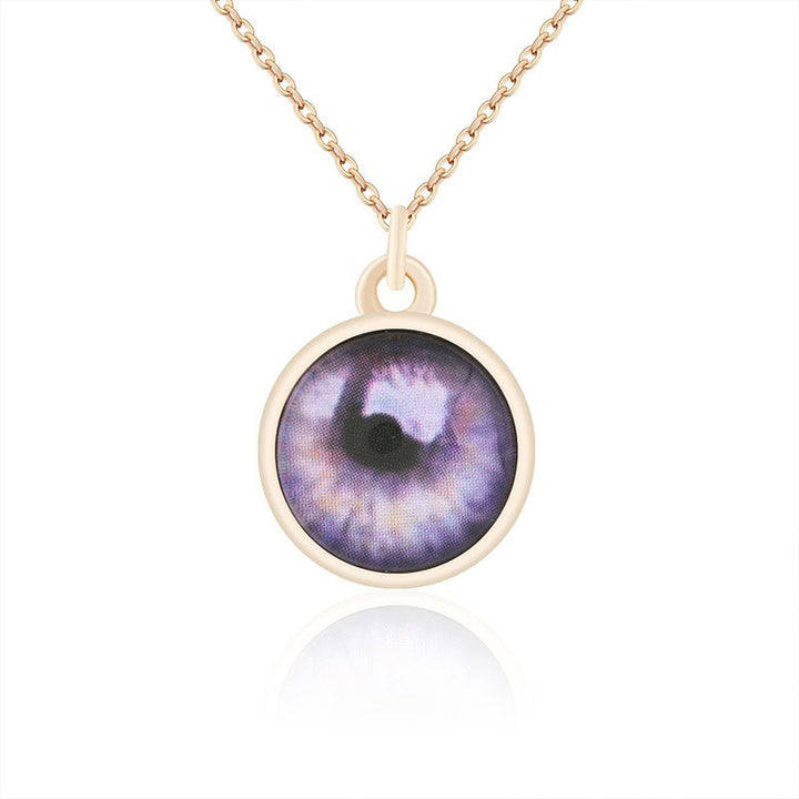 Personalized Eye Custom Pendant Necklace - Canvasgiftco