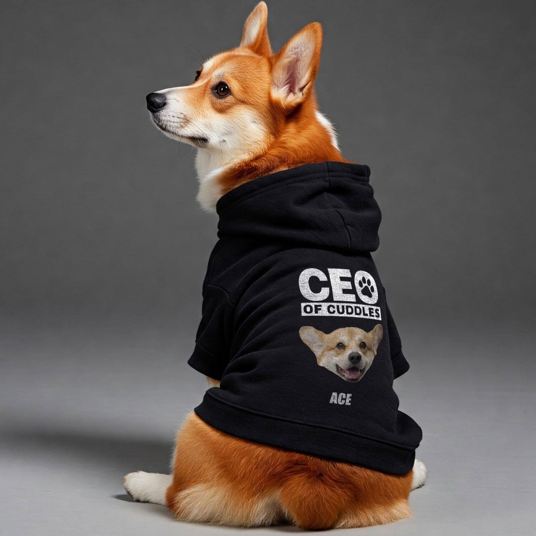 Personalized Funny Pet Portrait Hoodie - Canvasgiftco