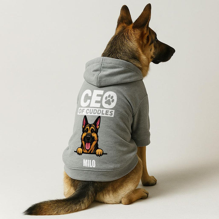 Personalized Funny Pet Portrait Hoodie - Canvasgiftco