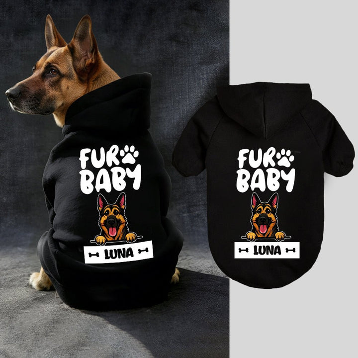 Personalized Funny Pet Portrait Hoodie - Canvasgiftco