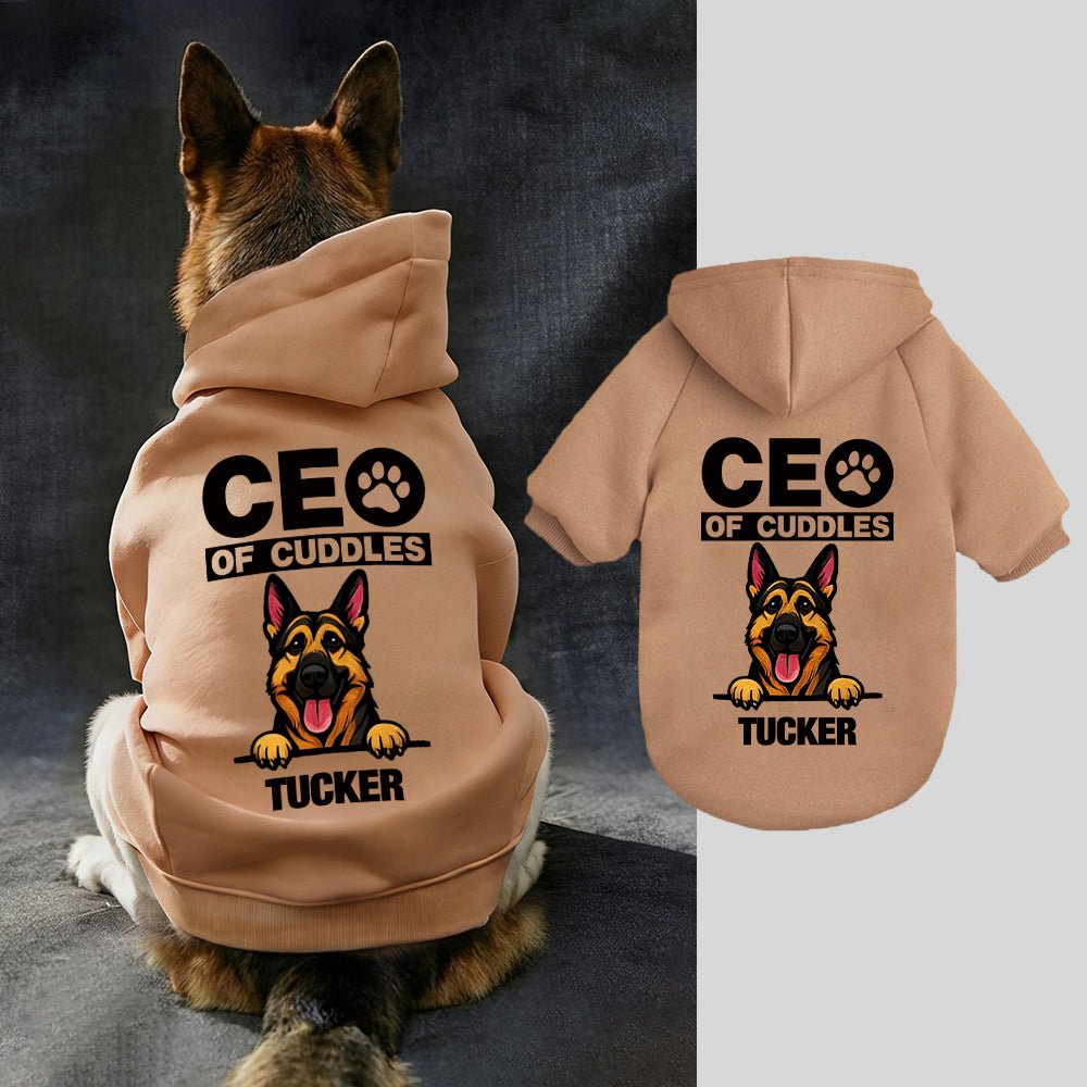 Personalized Funny Pet Portrait Hoodie - Canvasgiftco