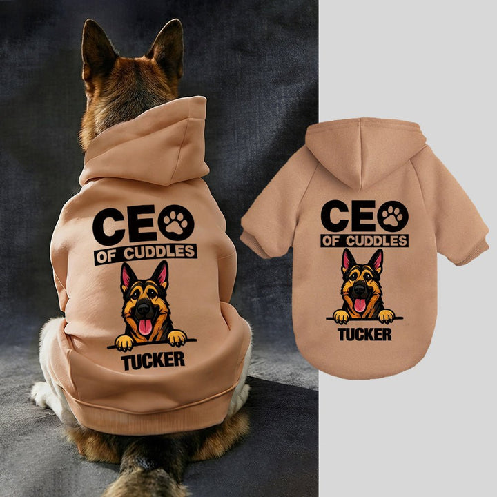 Personalized Funny Pet Portrait Hoodie - Canvasgiftco