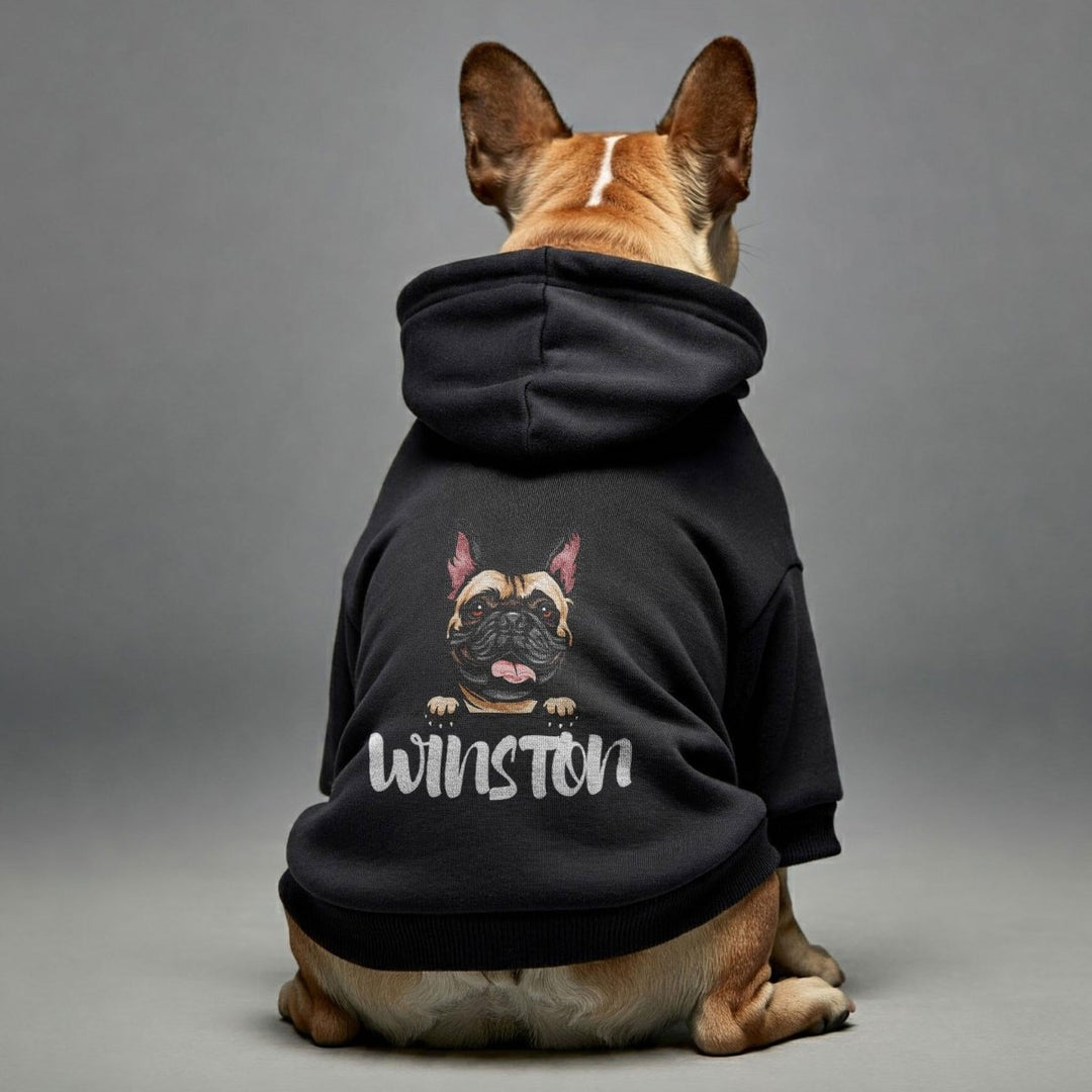 Personalized Funny Pet Portrait Hoodie - Canvasgiftco