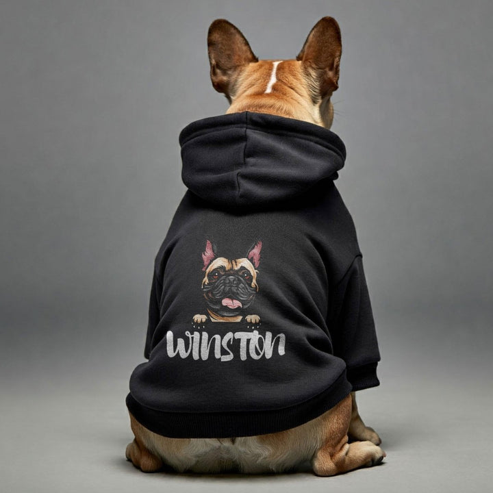 Personalized Funny Pet Portrait Hoodie - Canvasgiftco