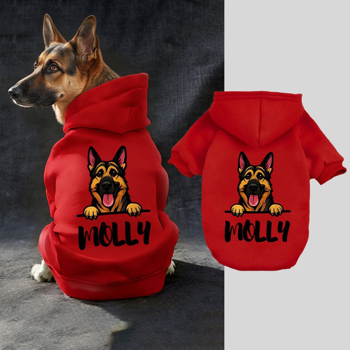 Personalized Funny Pet Portrait Hoodie - Canvasgiftco