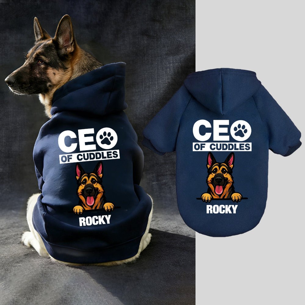 Personalized Funny Pet Portrait Hoodie - Canvasgiftco