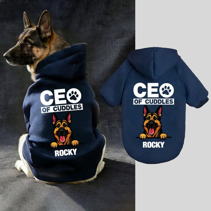 Personalized Funny Pet Portrait Hoodie - Canvasgiftco