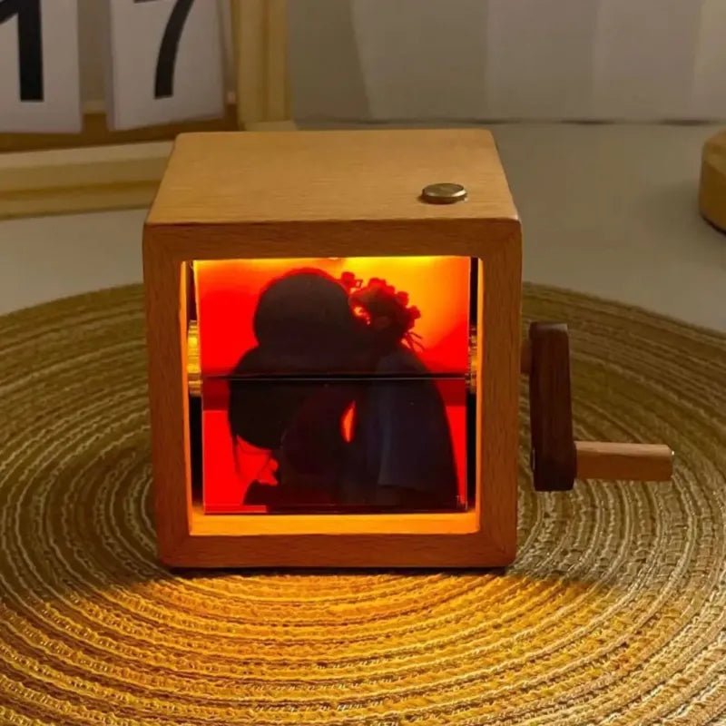 Personalized Hand - cranked Photo Album - As A Gift To Commemorate Every Interesting Picture - Canvasgiftco