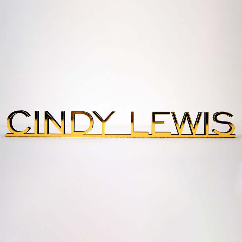 Personalized Mirror Acrylic Name Three - dimensional Sign Nursery Decoration - Canvasgiftco
